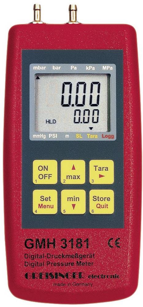 Greisinger GMH 3181-01 Druck-Messgerät Luftdruck, not aggressive