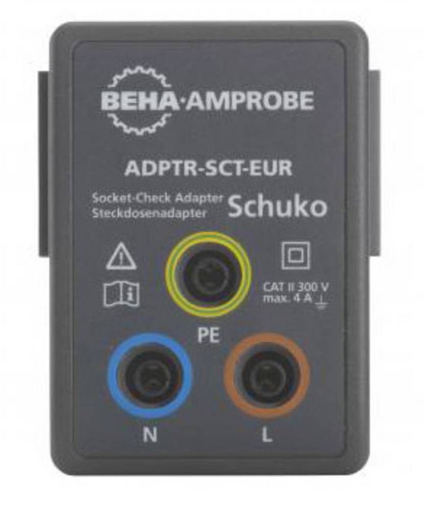 Beha Amprobe 4854899 ADPTR-SCT-EUR Elektriker Prüfadapter 1 pc(s)