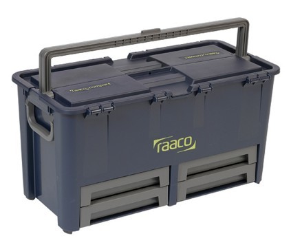 raaco Compact 62 - raaco Compact 62, Polipropileno (PP), Azul, 621 mm,