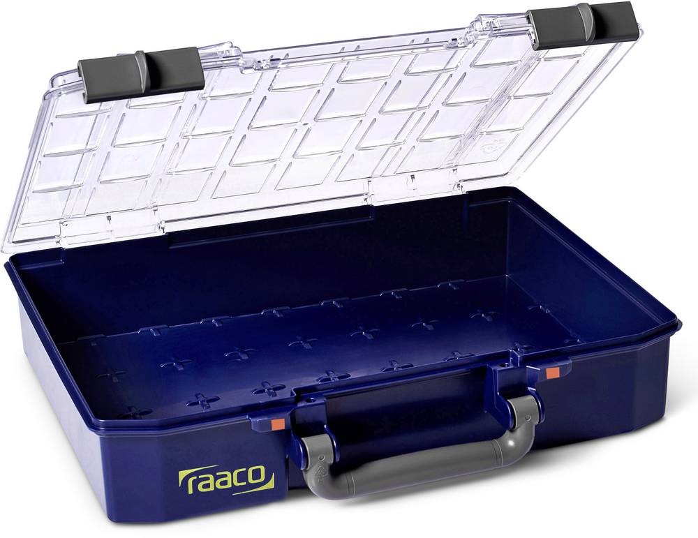raaco CarryLite 80 4x8-0 Blue Polycarbonate (PC), Polypropylene (PP) -