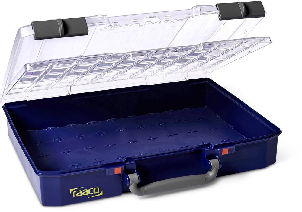 raaco CarryLite 80 5x10-0/DLU Blue Polycarbonate (PC), Polypropylene (