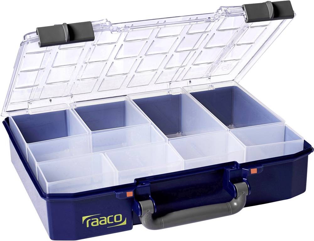 raaco CarryLite 80 4x8-9 Blue Polycarbonate (PC), Polypropylene (PP) -
