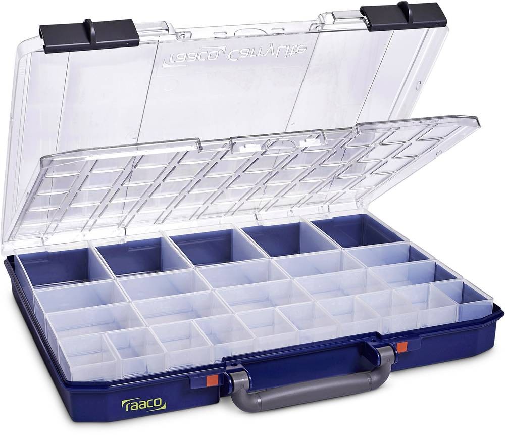 Raaco CarryLite 55 5x10-25/2 DLU Sortimentskoffer (B x H x T) 413 x