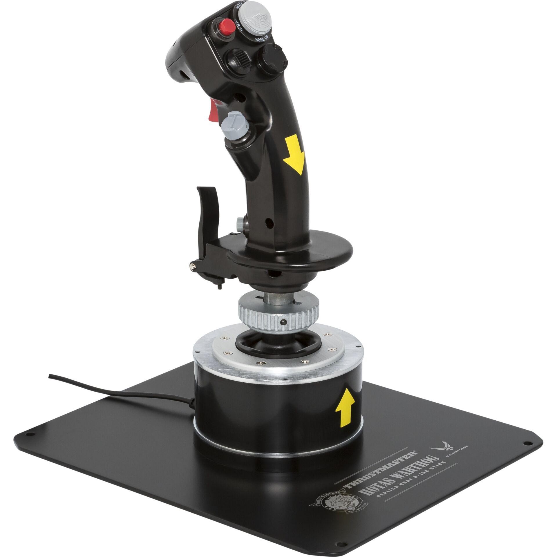 Thrustmaster HOTAS Warthog Flight Stick Black USB 2.0 Joystick PC -