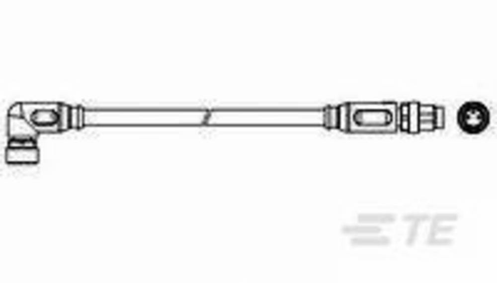 TE Connectivity 2273124-4 Sensor-/Aktor-Anschlussleitung M8 Buchse,