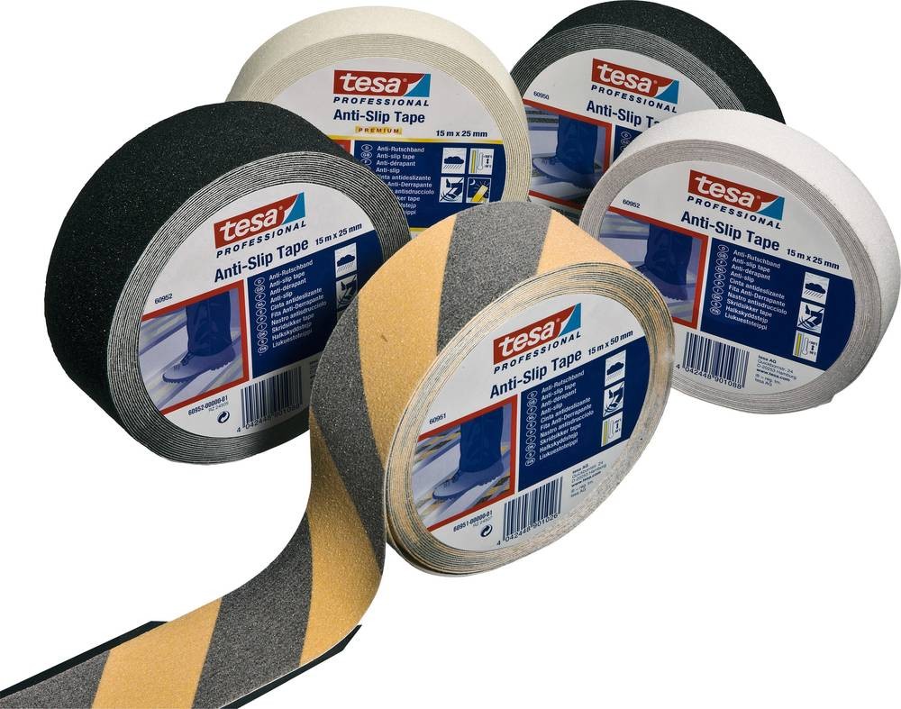 Tesa 60950-00000-00 Anti-Rutschband tesa Professional black (L x B)