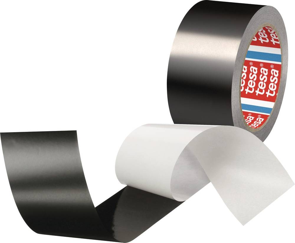 Tesa 50577-00000-01 Aluminium-Klebeband noir (matt) (L x B) 25m x