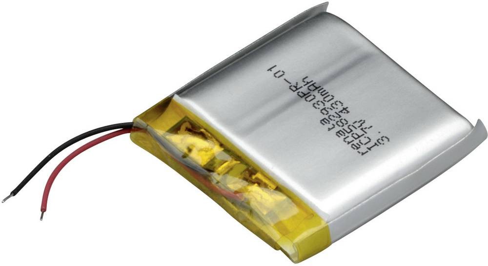 Renata ICP582930PR-01 Spezial-rechargeable battery Prismatisch cable