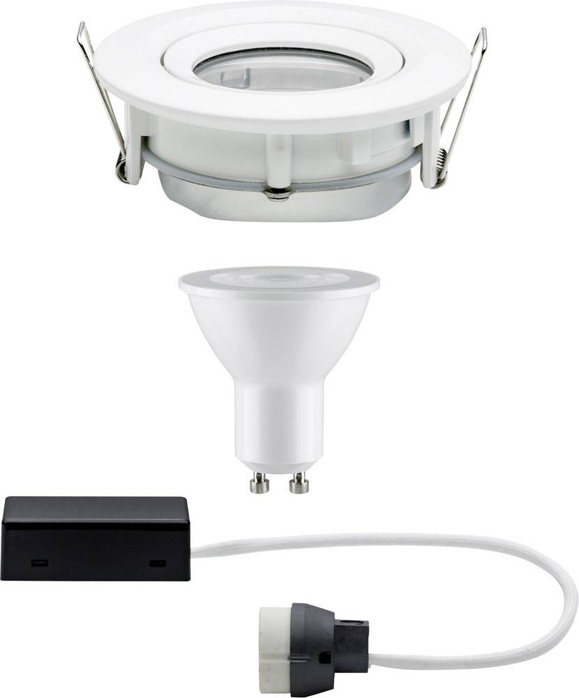 Paulmann Nova Bad-Einbauleuchte LED GU10 7W IP65 white (matt)