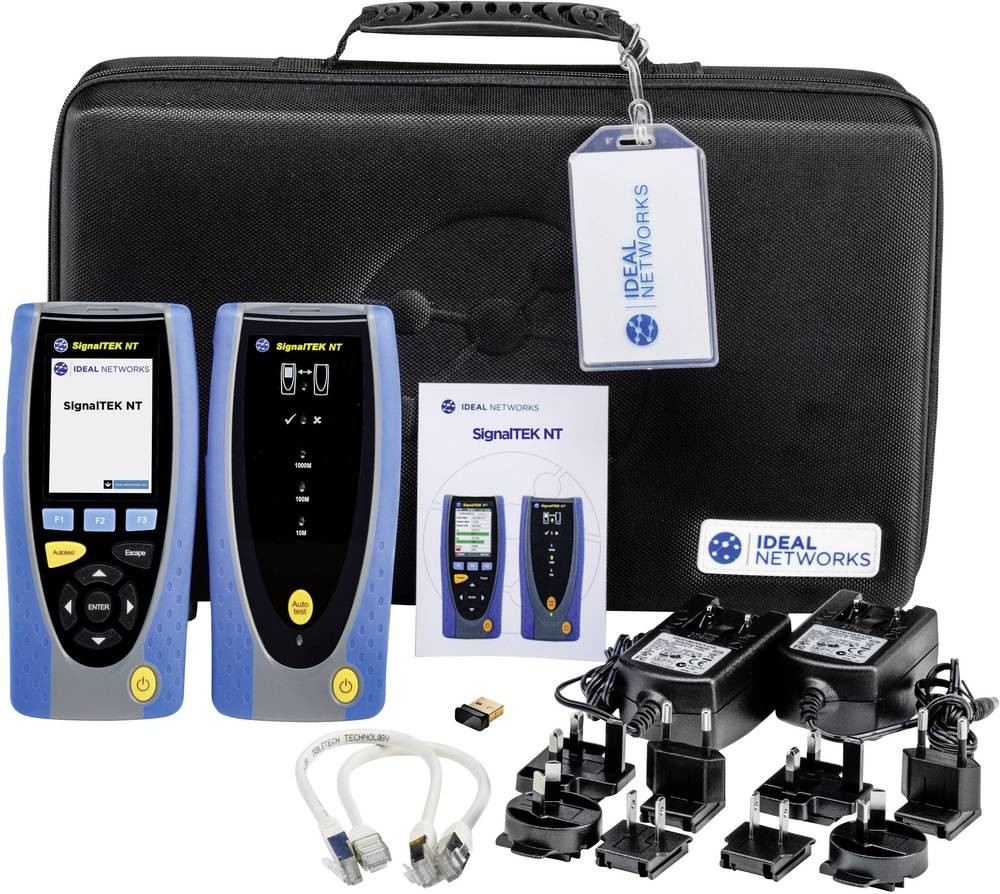 IDEAL Networks R156005 network cable tester PoE tester Blue, Grey -