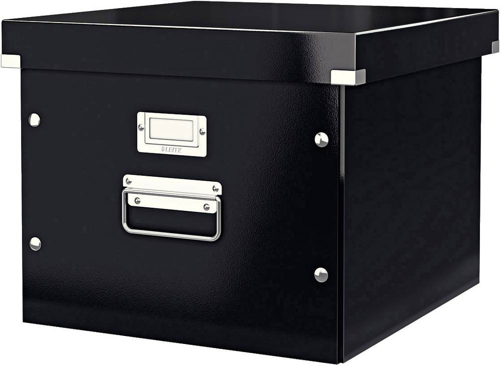 Leitz 60460095 Boîte de rangement Carton Noir - Leitz 60460095, Noir,