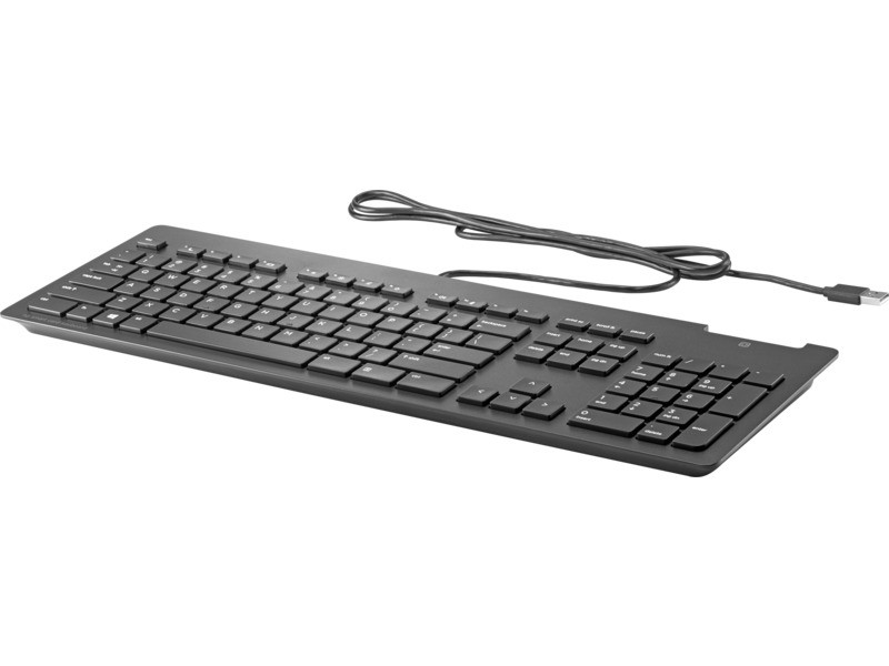 Hewlett Packard HP Business-Slim-Smart Card-Tastatur (deutsches