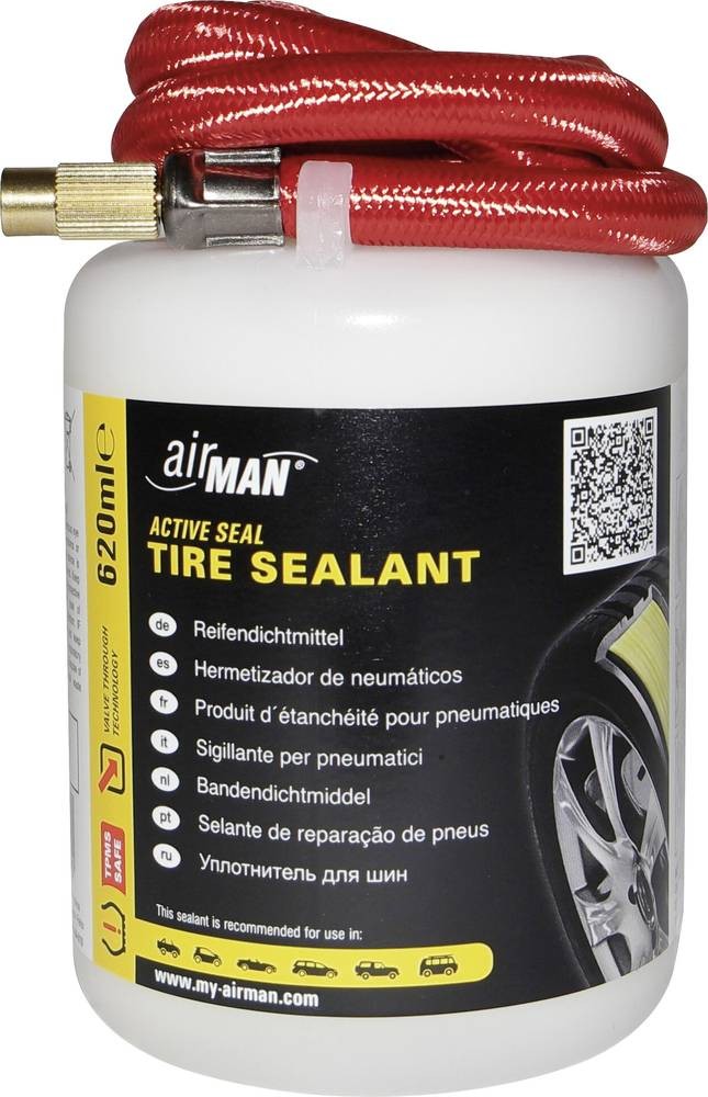 Airman 64-010-001 Valve Through 620 Reifen-Dichtmittel (L x B x H)