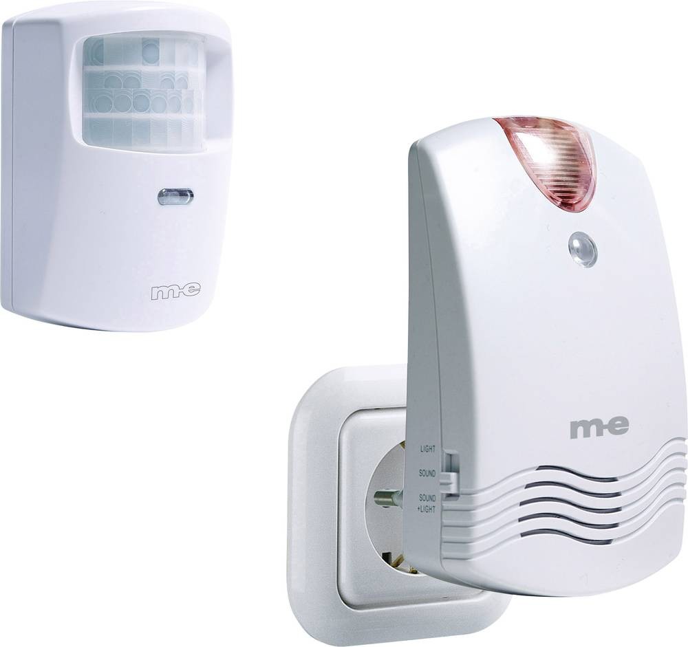 M-e modern-electronics Durchgangsmelder DGF-100 avec Bewegungsmelder