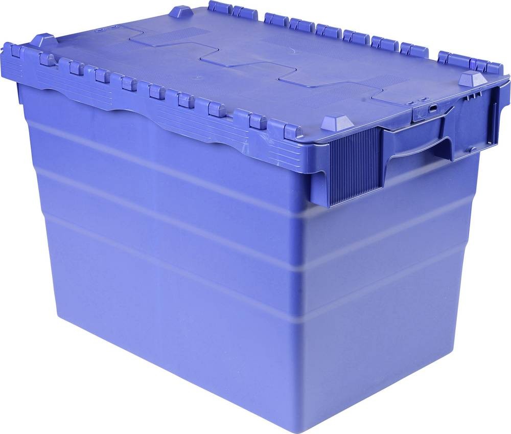 VISO DSW 5541 Klappdeckelbox (B x H x T) 600 x 416 x 400mm blue 1 pc(