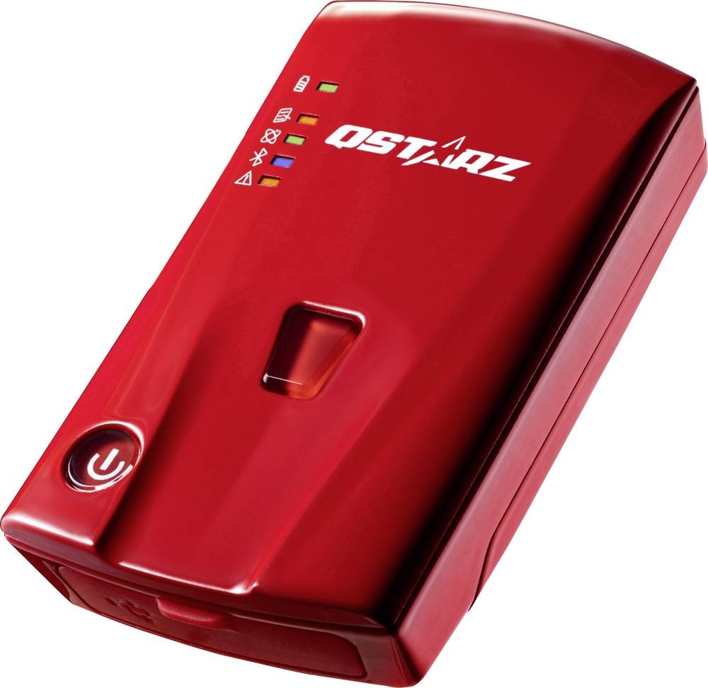 Qstarz BL-1000ST GPS Logger Personentracker Rot 1 pezzo