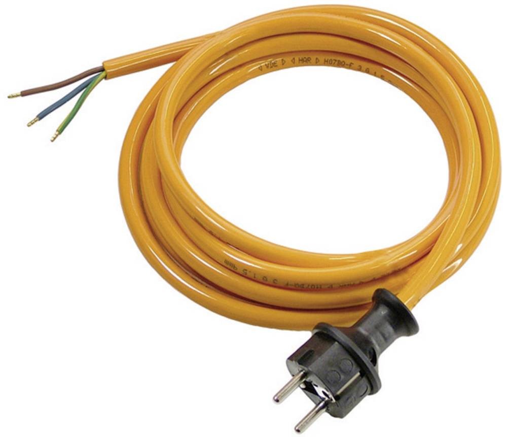 AS Schwabe 70908 Strom connection cable Orange 5.00m