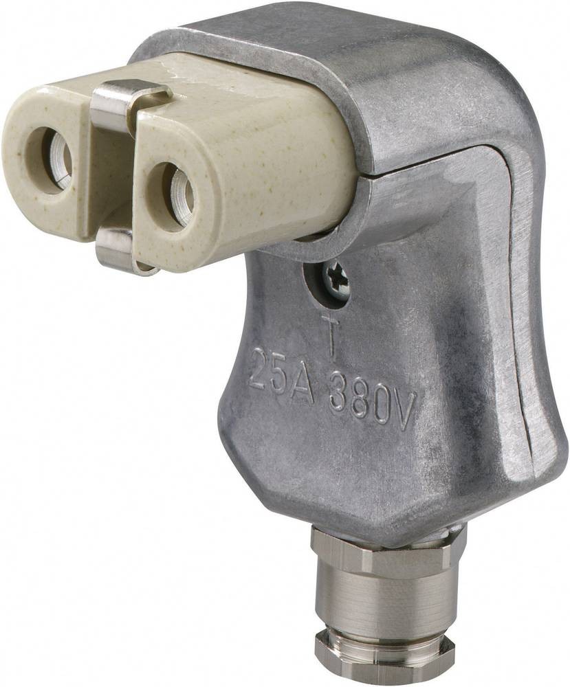 Kalthoff 840014 Warmgeräte-Steckverbinder 344 Buchse, gewinkelt