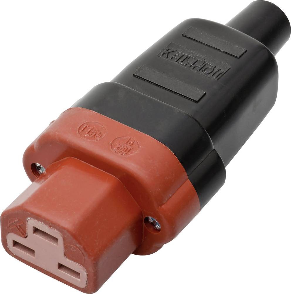 Kalthoff 444002 Warmgeräte-Steckverbinder 444 Gesamtpolzahl: 2 + PE