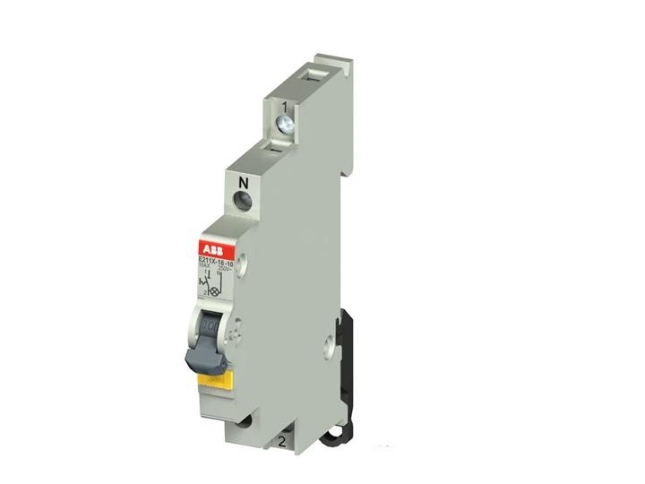 Ausschalter mit LED 25 A 1 Schließer 250 V/AC ABB 2CCA703101R0001