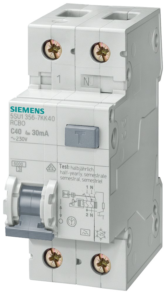 Siemens 5SU1356-6KK20 coupe-circuits - Siemens 5SU1356-6KK20,