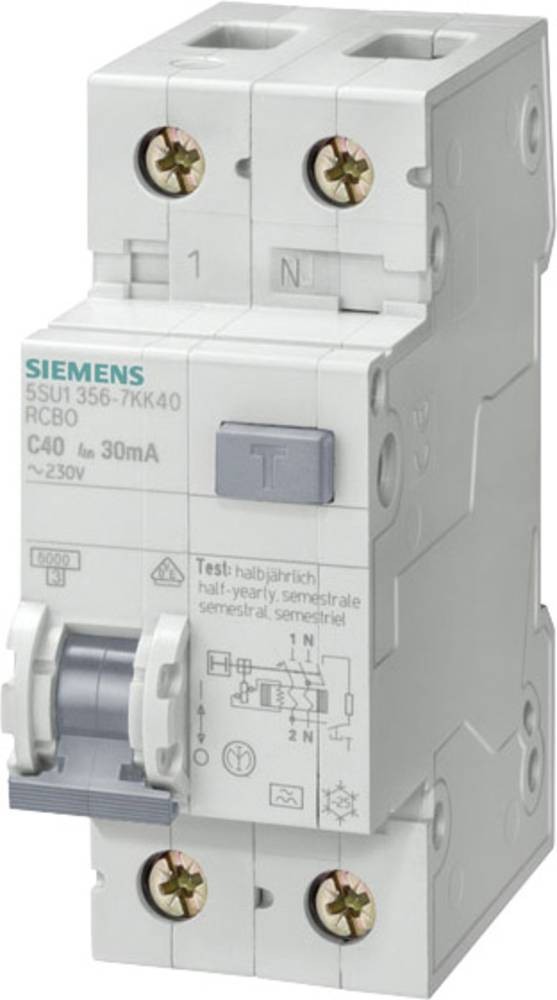 Siemens 5SU13567KK20 FI-Schutzschalter 1polig 20A 0.03A 230V
