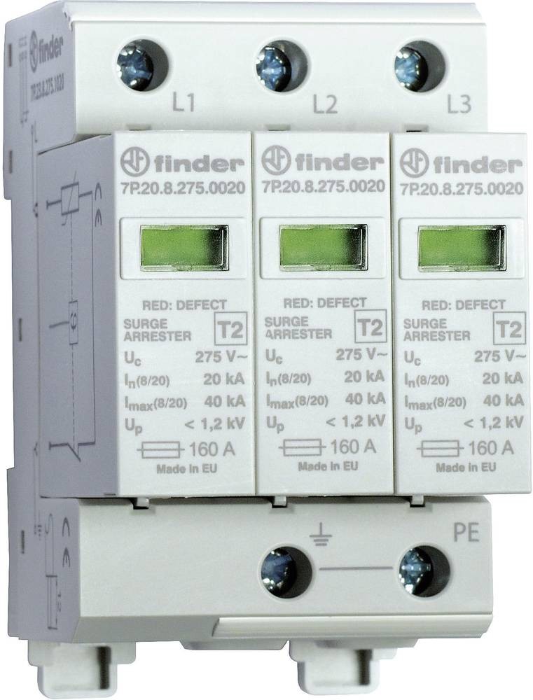 Finder 7P.23.8.275.1020 7P.23.8.275.1020 overvoltage protection-