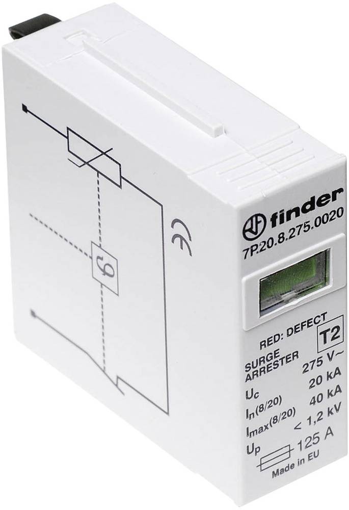 Finder 7P.20.8.275.0020 7P.20.8.275.0020 parafoudre-Ableiter steckbar