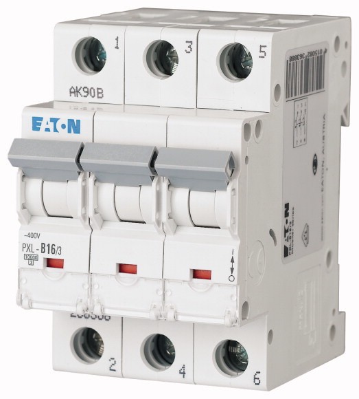 Eaton LS-Schalter m.Beschrift. PXL-C16/3