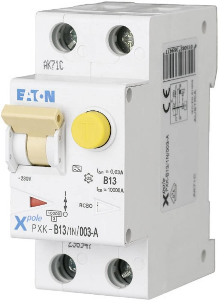 Eaton 236947 FI-Schutzschalter/Leitungsschutzschalter 2polig 13 A 0.