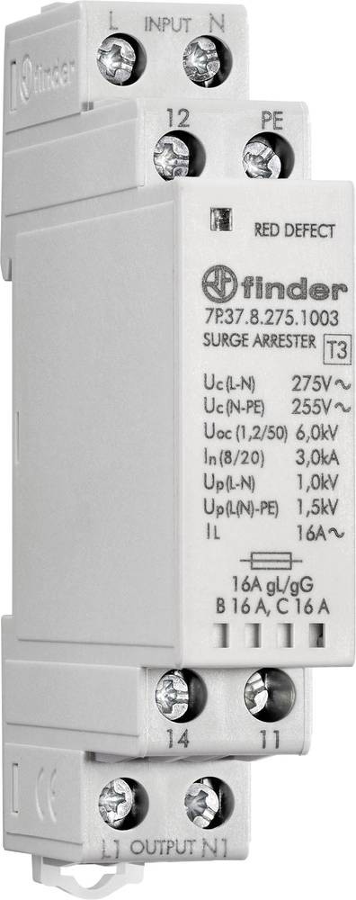 Finder 7P.37.8.275.1003 7P.37.8.275.1003 Überspannungsableiter 1 St.