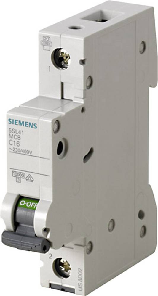 Siemens 5SL41047 5SL4104-7 Leitungsschutzschalter 1polig 4A 230 V,