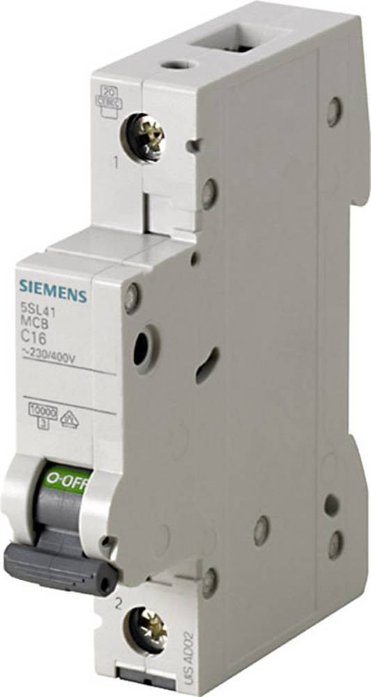 Siemens 5SL41027 5SL4102-7 Leitungsschutzschalter 1polig 2A 230 V,
