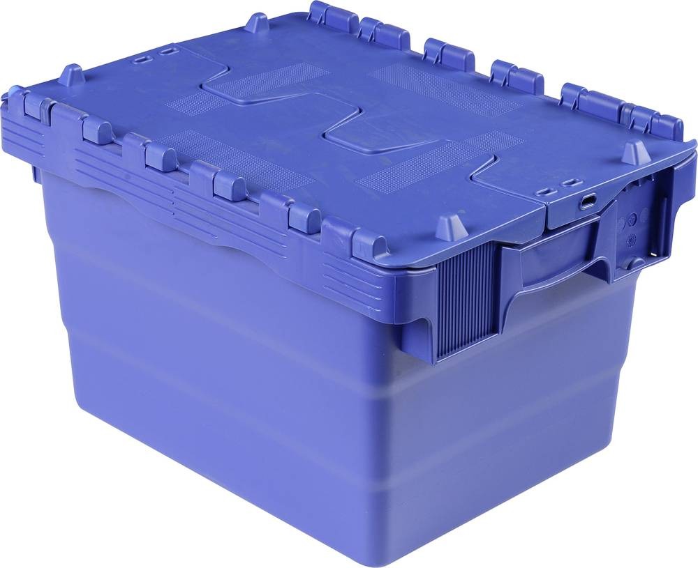 VISO DSW 4325 Klappdeckelbox (B x H x T) 400 x 250 x 300mm blue 1 pc(