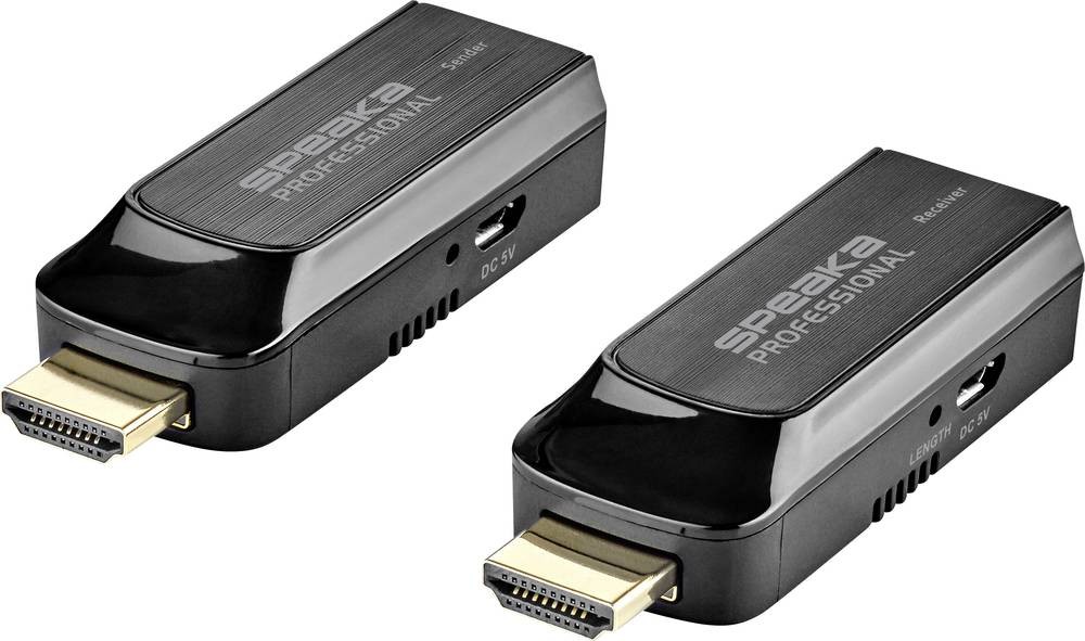 SpeaKa Professional HDMI Extender (Verlängerung) über