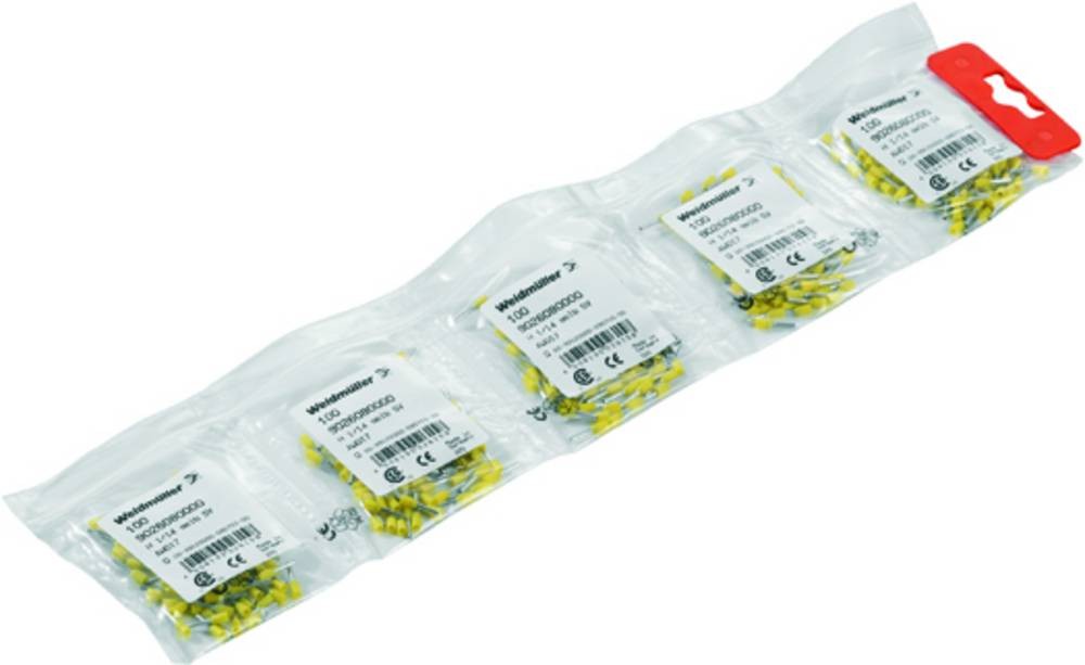 Weidmüller 9028240000 Aderendhülse 0.14mm² Teilisoliert grey 500St.