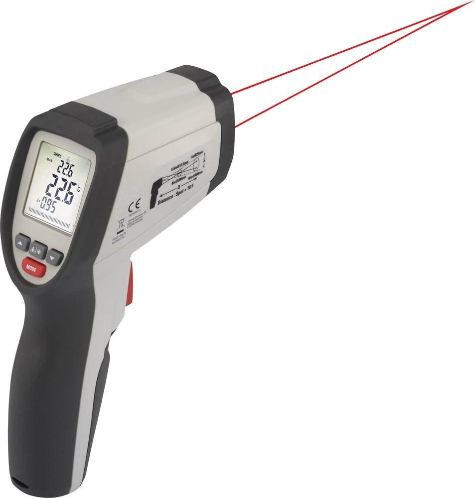 VOLTCRAFT IR 650-16D Infrarot-Thermometer Optik 16:1 -40 - 650°C