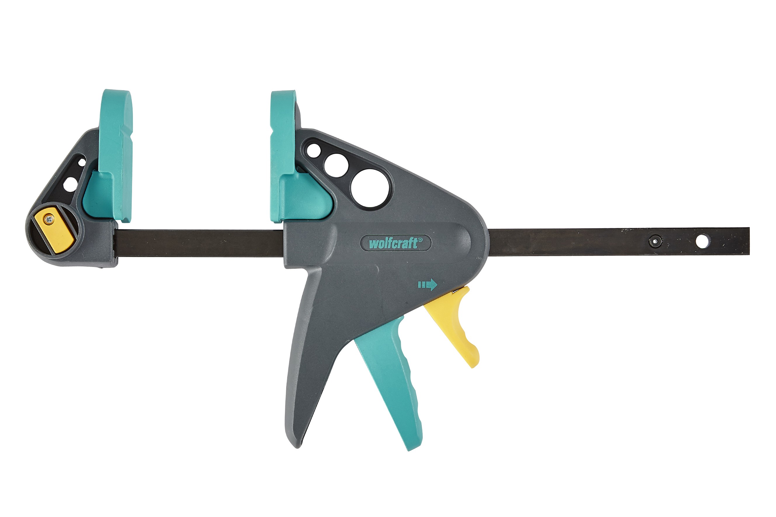 Wolfcraft 3456000 Einhandzwinge Spann-Weite (max.):150mm Ausladungs-