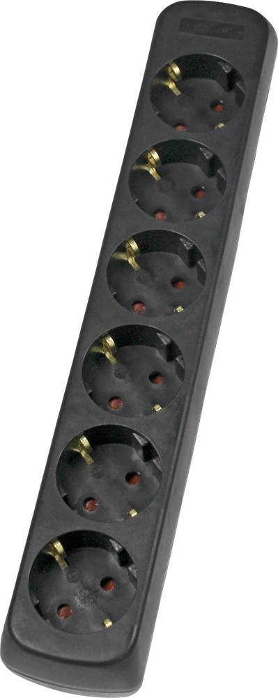 AS Schwabe 11712 power strip black without jack 1 pc(s)