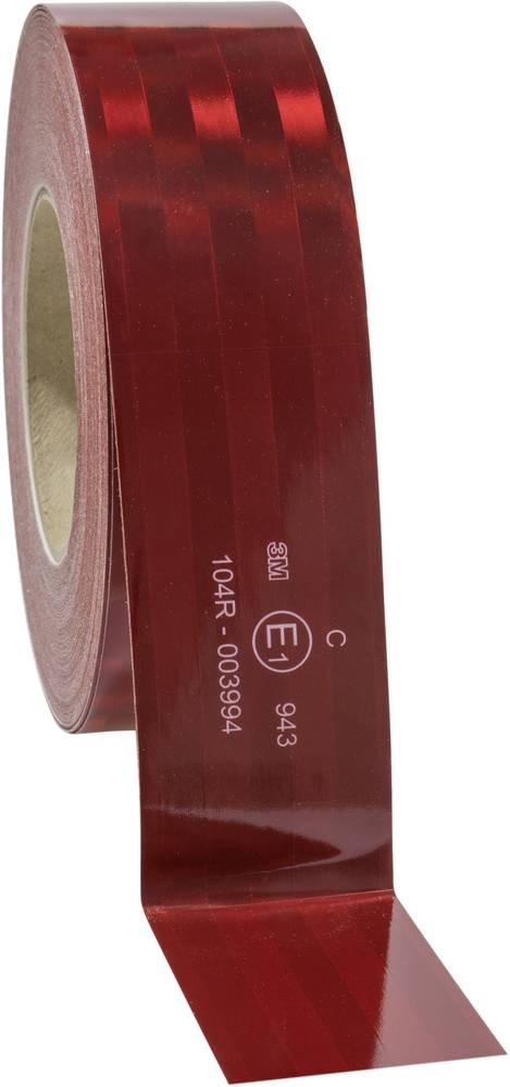 3M 943-72 743884 Mikroprismatische Warnmarkierung Rot (reflektierend)