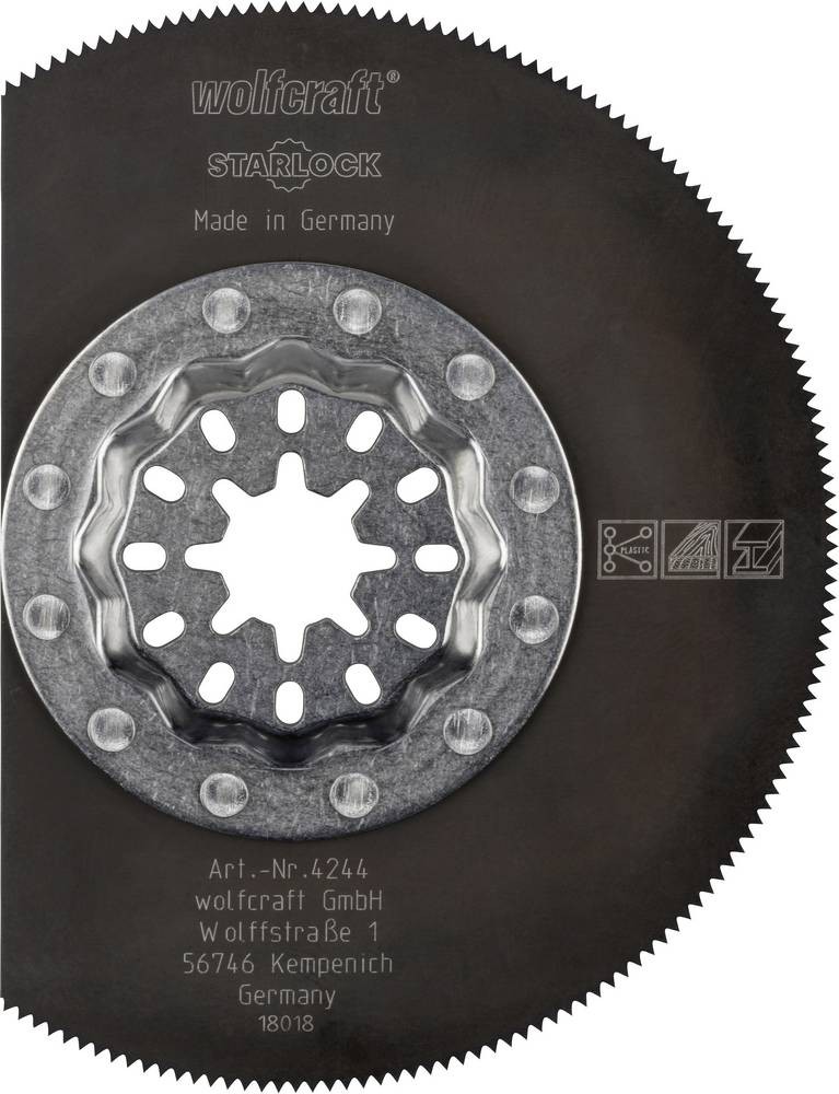 Wolfcraft 4244000 lame de scie 85mm 1 pc(s)