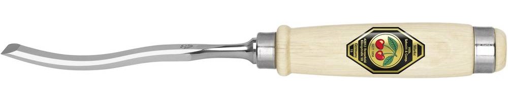 Kirschen S-Form-Beitel with whitebuchenheft 1051010