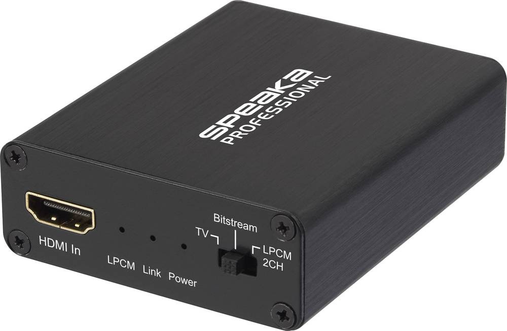 SpeaKa Professional Audio Extraktor SP-AE-H/TC-04v2 [HDMI - HDMI,
