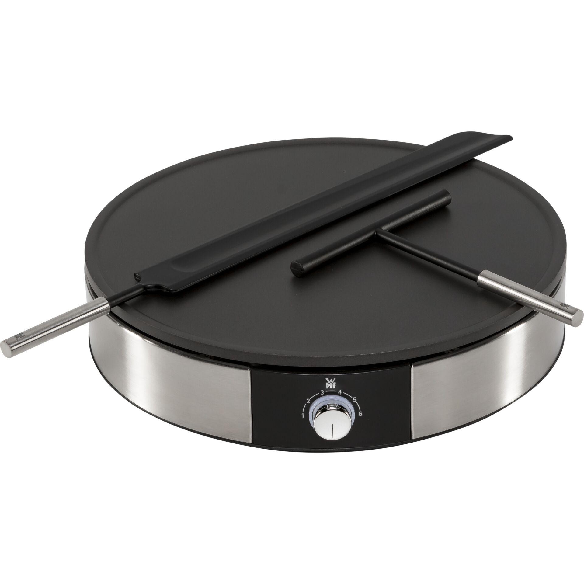 WMF Lono Creperie crepe maker 1 crepe(s) 1600 W Black, Silver - WMF