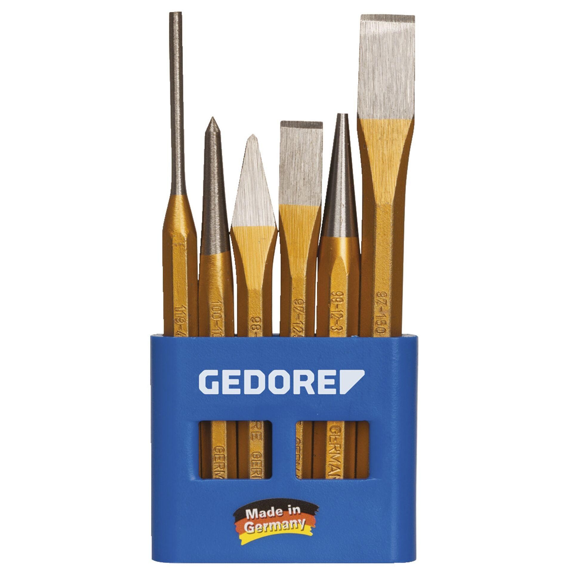 Gedore 106 - Werkzeugsatz 6-tlg im PVC-mount 8725200