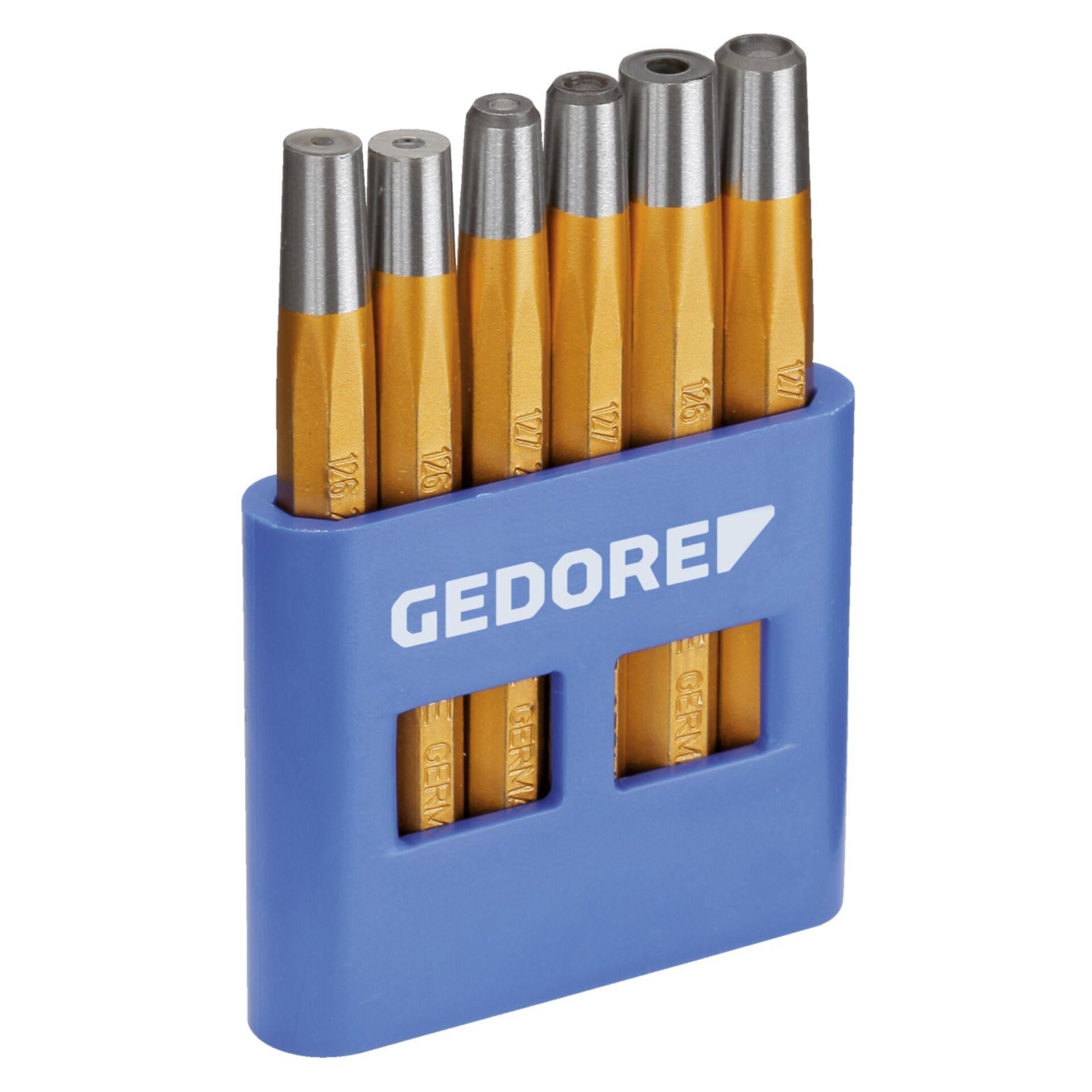 125 B Nietzieher and -kopfsetzer Satz 6-tlg Gedore 8773600