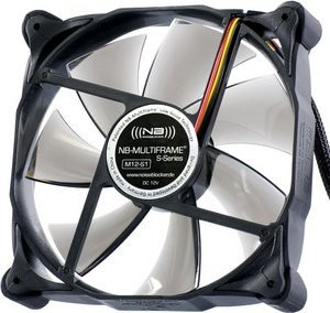 Noiseblocker Multiframe M12-PS Computer case Fan 12 cm Black -