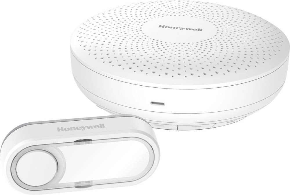 Honeywell Home DCR311S Funkgong Komplett-Set mit Namensschild