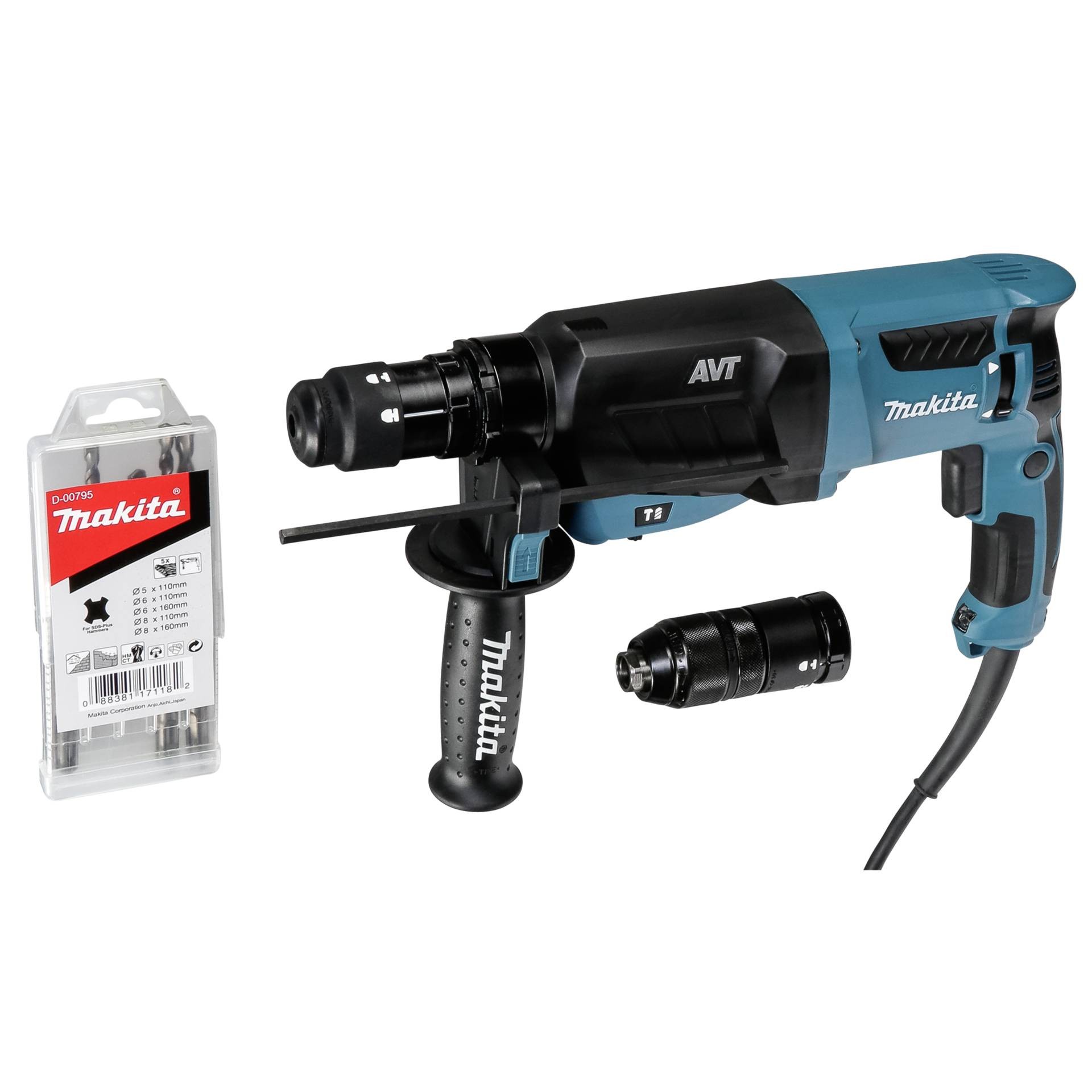 Makita HR2631FT13 Bohrhammer im Alusuitcase