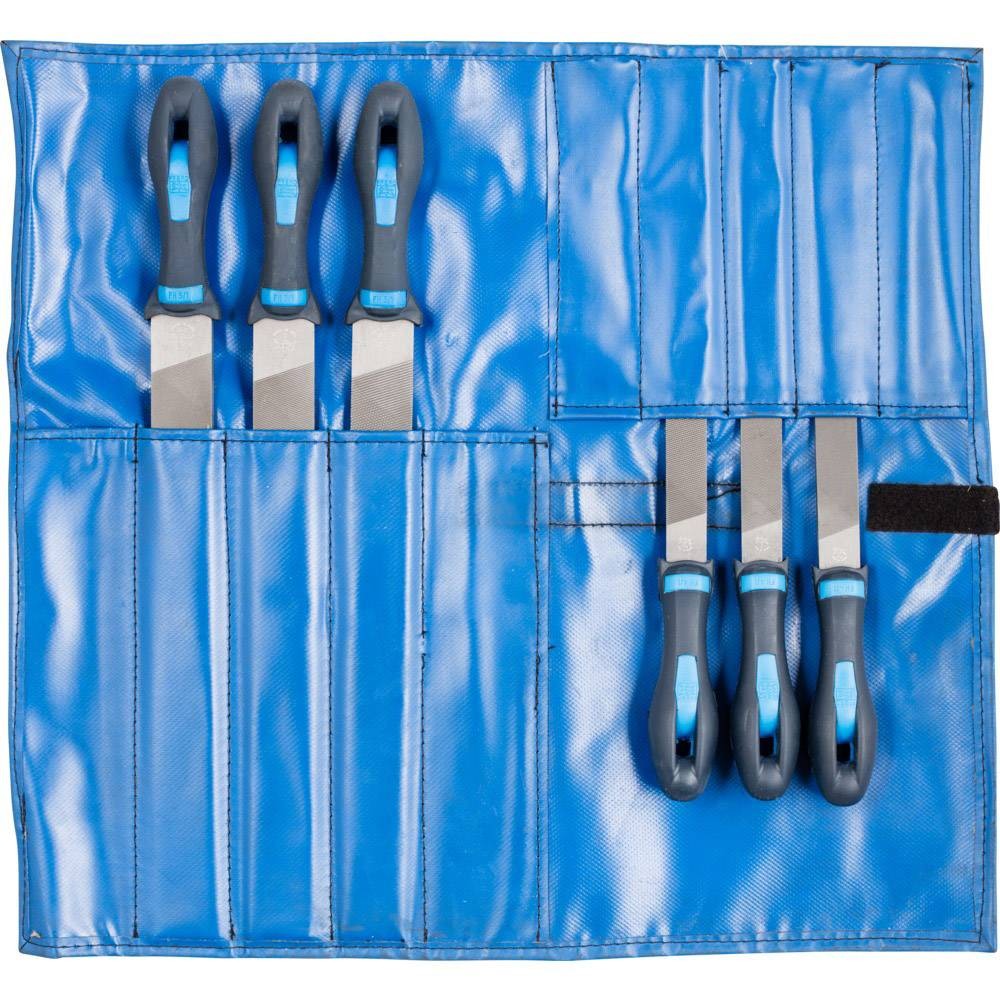PFERD TOOLS 11800555 Werkstattfeilen-Set verschiedene Hiebe in PVC-